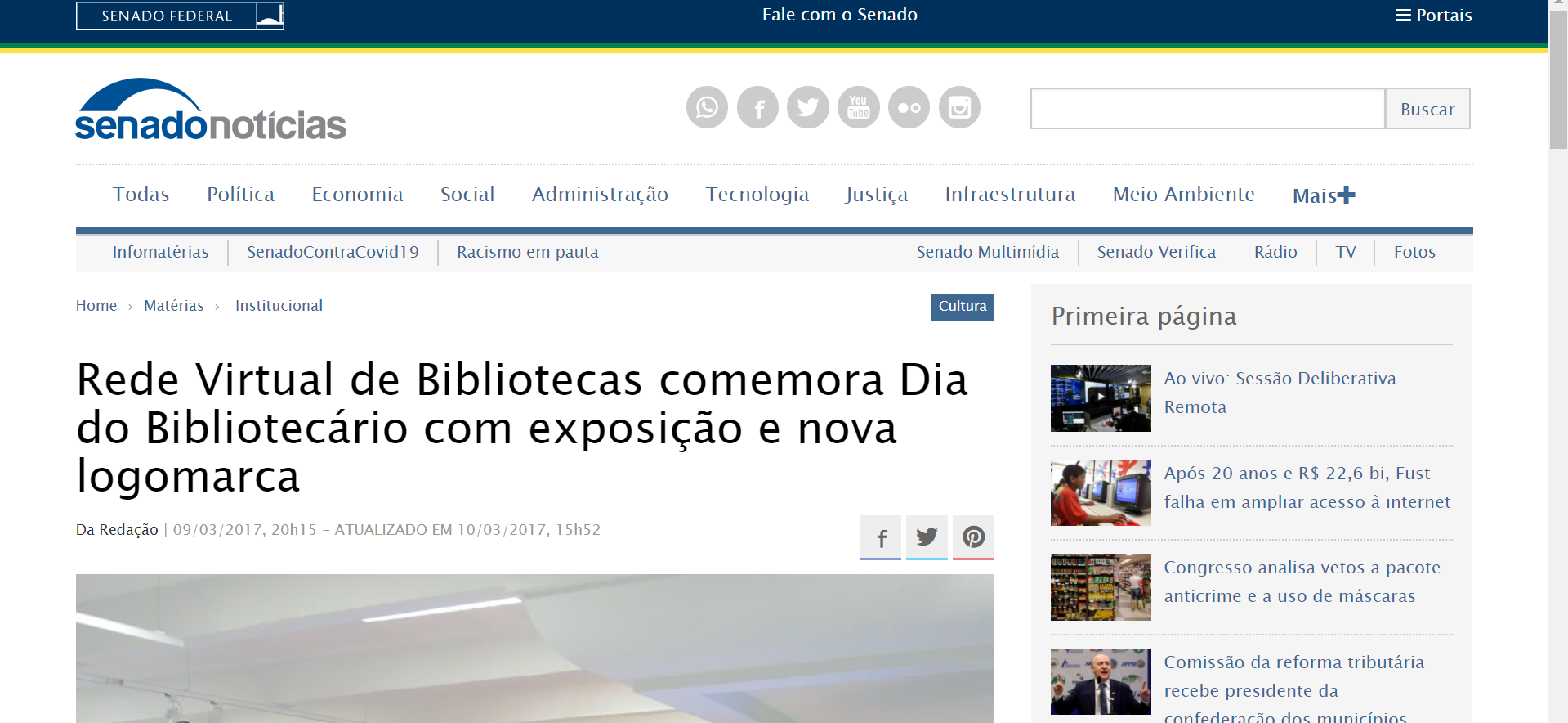 Print screen do vídeo da entrevista sobre a obra Sudários do Cerrado.